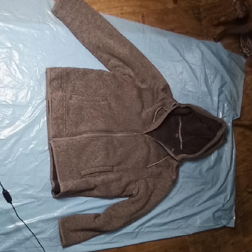 G -  George, Women , Zip-Up Hoodie in Grey With Black Speckles On Hoodie